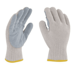 Guantes Tipo Japonés con Palma de Carnaza algodón/poliéster
