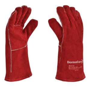 Guantes Para Soldador King Cobra Rojo